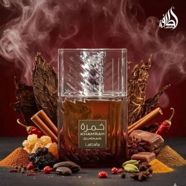 Lattafa Khamrah Dukhan Perfume for Men (Premium)